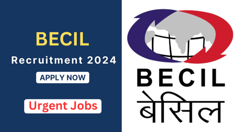 BECIL Recruitment 2024