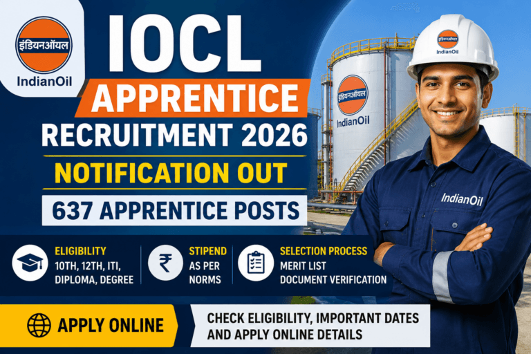 IOCL Apprentice Recruitment 2026